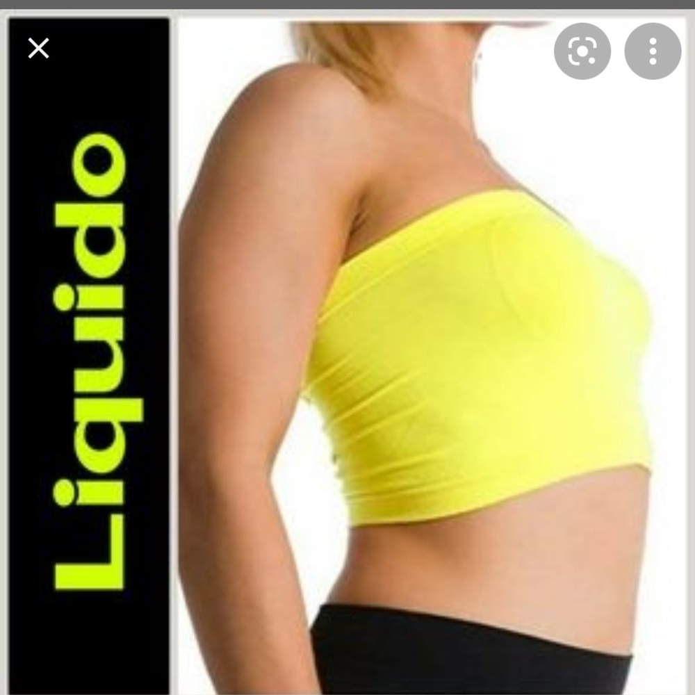 Líquido yoga bandeau x 2. Size S